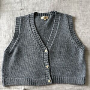 Eleanor Vest in Thistle by Gillian Stevens - Like New
